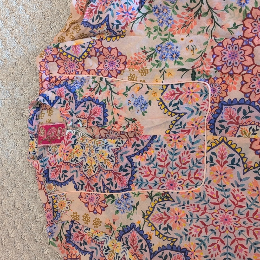 Johnny Was Spring Imana Dress With Slip - Picture 12 of 14